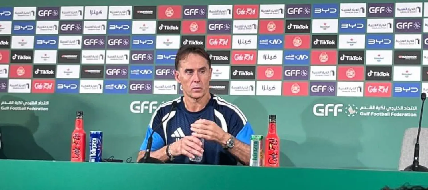 الإسباني جوليان لوبيتيغي مدرب المنتخب القطري (الشرق الأوسط)