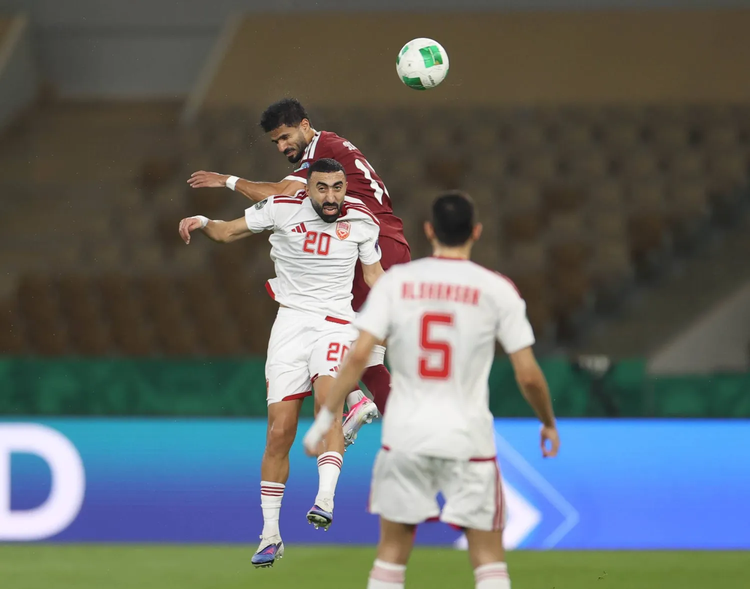 من مباراة البحرين وقطر في كأس الخليج بجدة (تصوير: عدنان مهدلي)