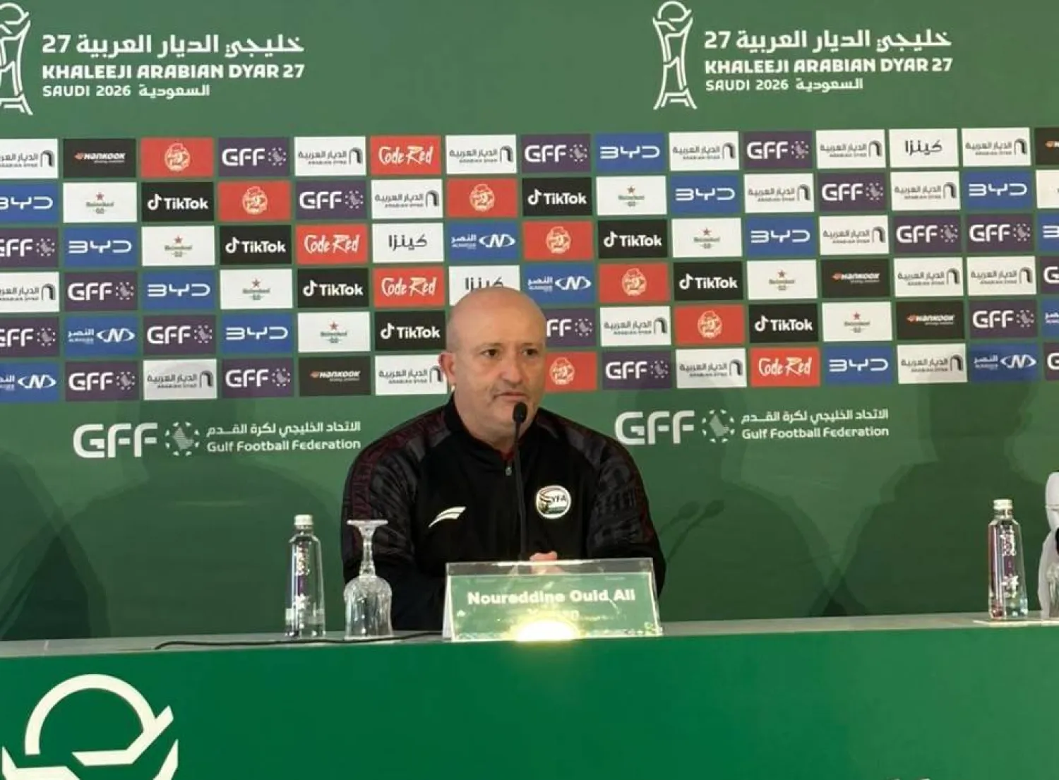 الجزائري نور الدين ولد علي مدرب المنتخب اليمني (الشرق الأوسط)