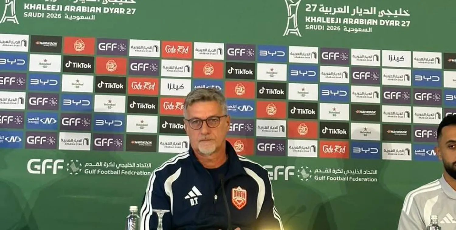 الكرواتي دراغان تالاييتش مدرب المنتخب البحريني (الشرق الأوسط)