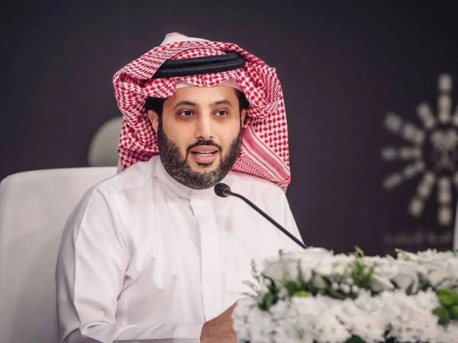 Turki Alalshikh, Chairman of Saudi Arabia’s General Entertainment Authority (Asharq Al-Awsat)
