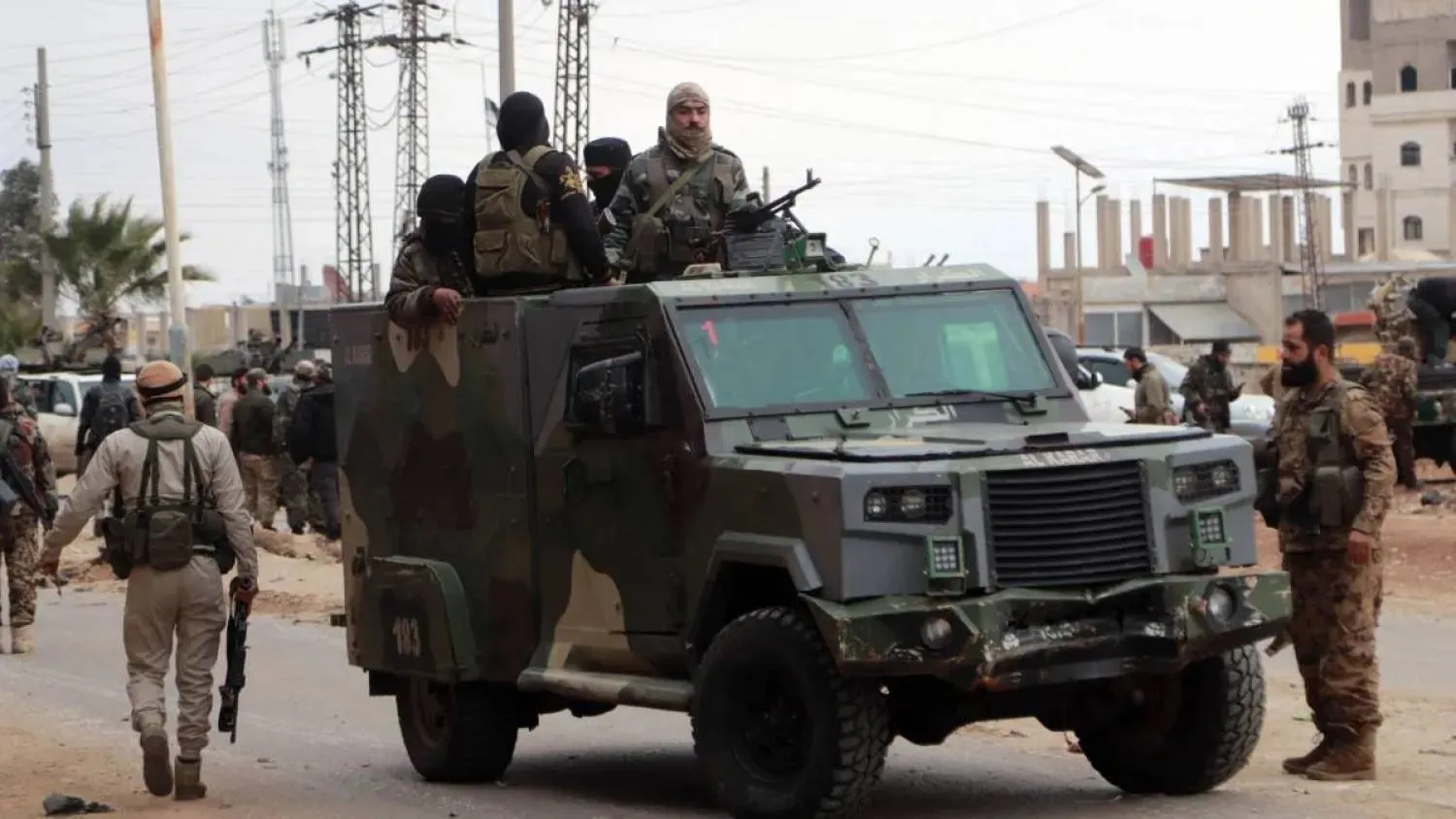 Syrian security forces personnel (AFP/File) 