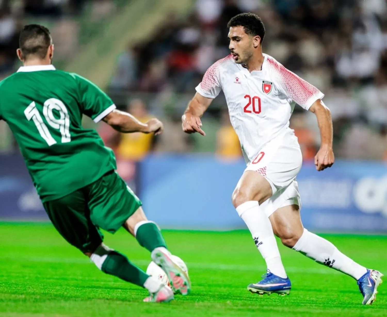 منتخب الأردن اكتفى بالتعادل مع سوريا وديّاً (الاتحاد الأردني) 