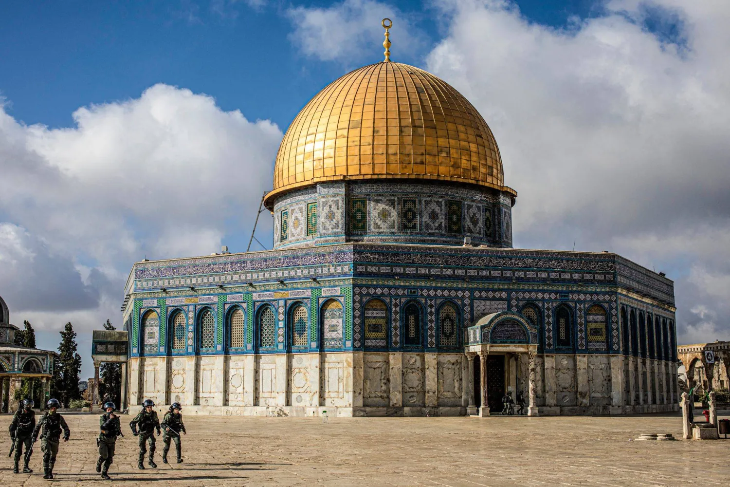 أدانت السعودية استمرار مسؤولي سلطات الاحتلال الإسرائيلي في ممارساتهم الاستفزازية بحق المسجد الأقصى (د.ب.أ)