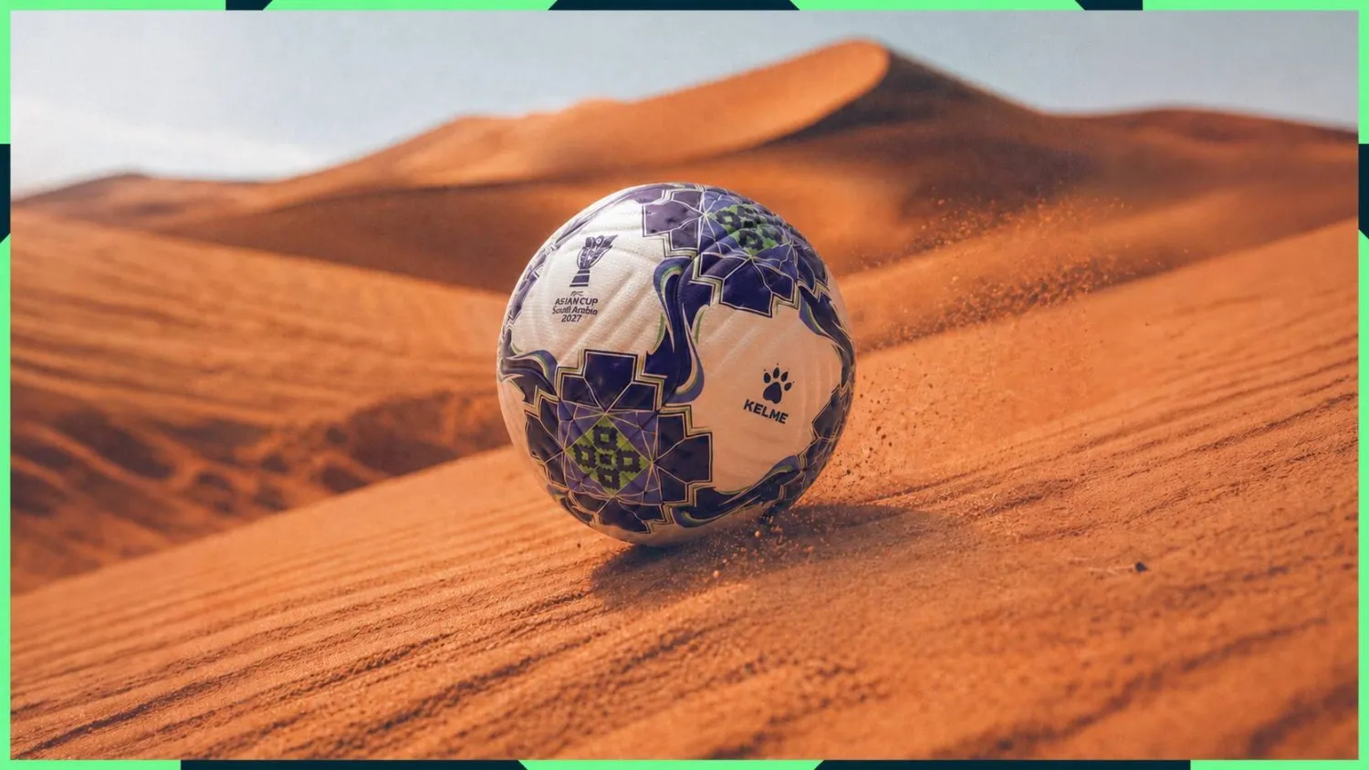«خزامى» الكرة الرسمية لمباريات «كأس آسيا 2027» في السعودية (الاتحاد الآسيوي)