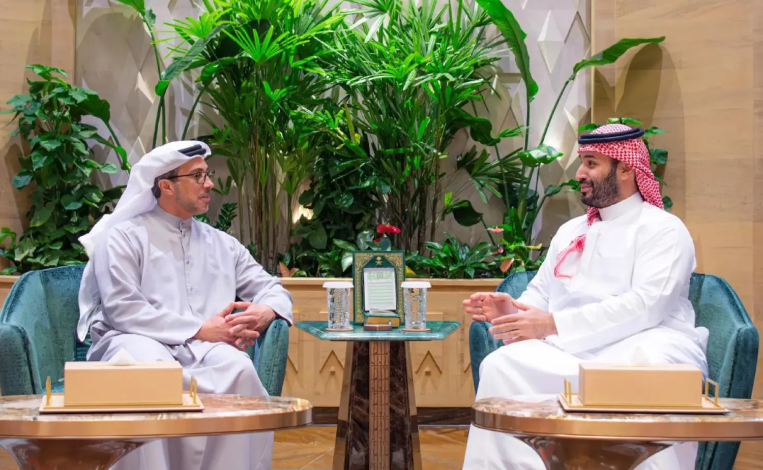 Saudi Crown Prince and Prime Minister and UAE Vice President and Deputy Prime Minister - SPA