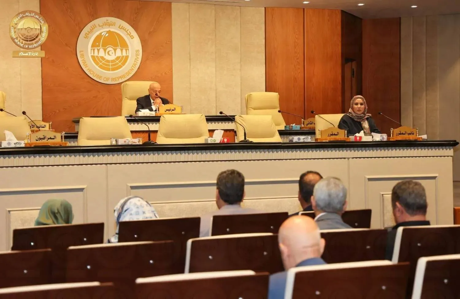جلسة لمجلس النواب الليبي في 14 سبتمبر الحالي (الصفحة الرسمية للمجلس)