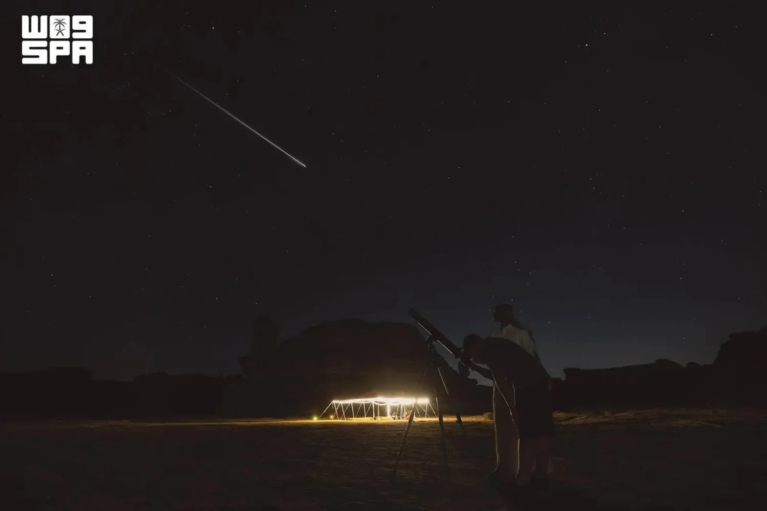 The AlUla Skies Festival will take place from November 6-15. (SPA)