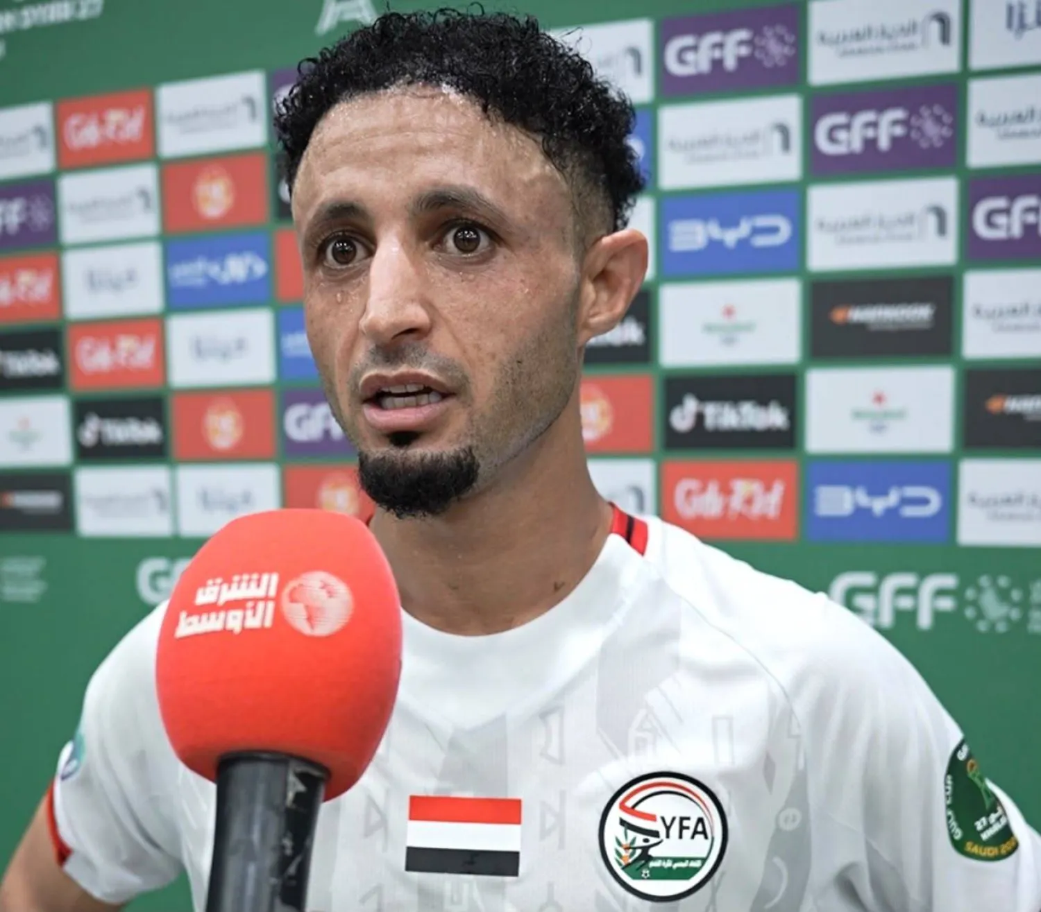  رامي الوصماني، لاعب المنتخب اليمني (الشرق الأوسط) 