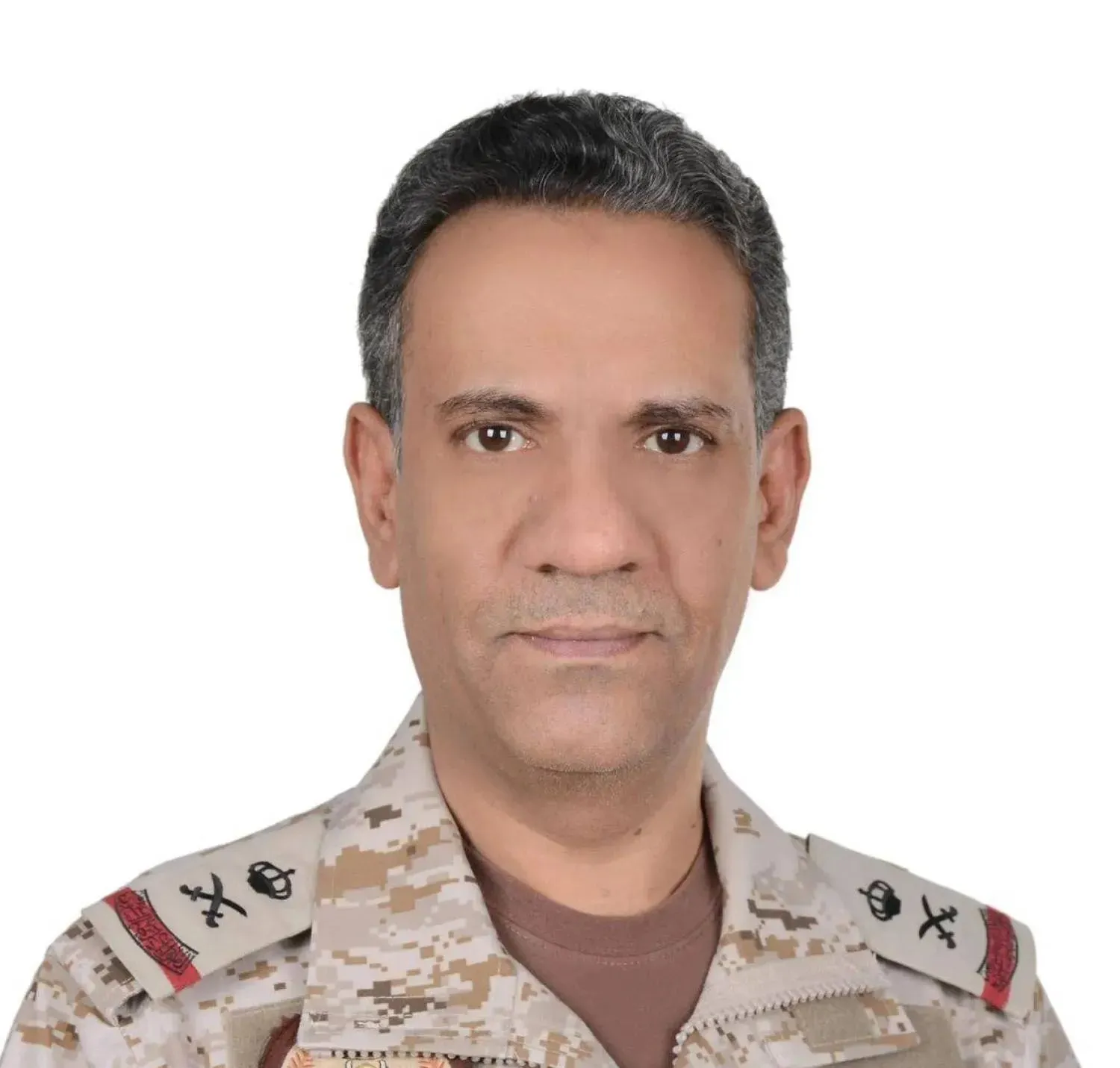 Official Spokesman for the Coalition to Support Legitimacy in Yemen Major General Turki Al-Malki. (Asharq Al-Awsat)