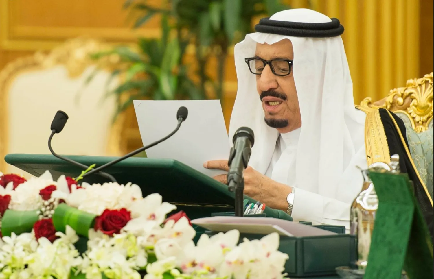 خادم الحرمين الشريفين الملك سلمان بن عبدالعزيز (واس)