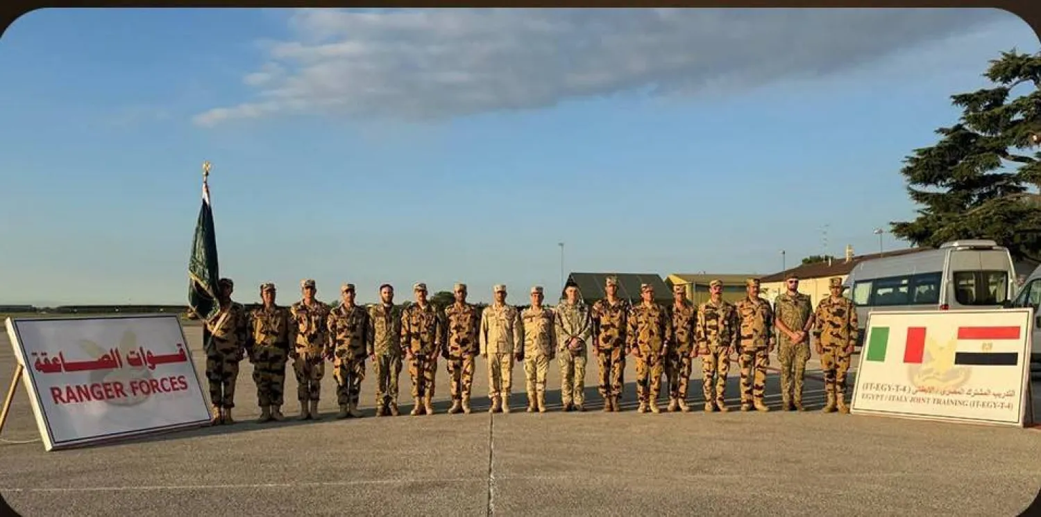 الجيش المصري يعلن عن تدريب عسكري مشترك مع إيطاليا (المتحدث العسكري المصري)