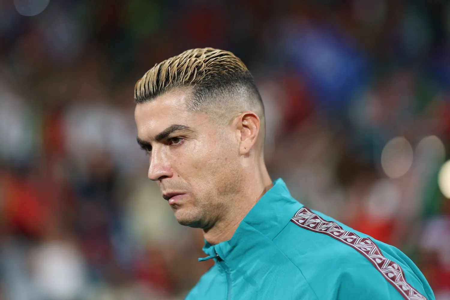 البرتغالي كريستيانو رونالدو قبيل مواجهة ويلز في دوري الأمم الأوروبية (أ.ف.ب)