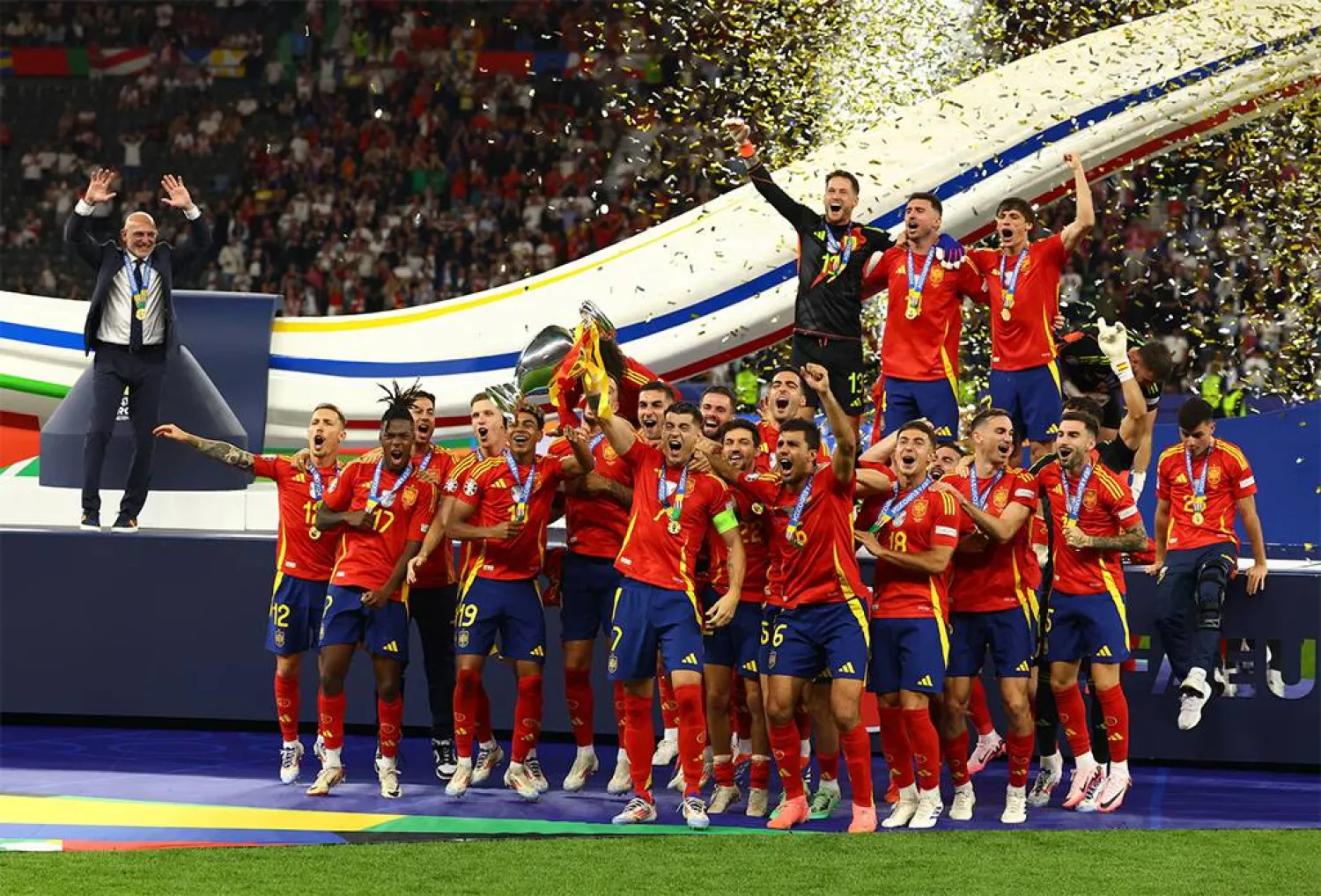 منتخب إسبانيا يتوج بطلاً للعالم في مونديال 2026 (أ.ف.ب)