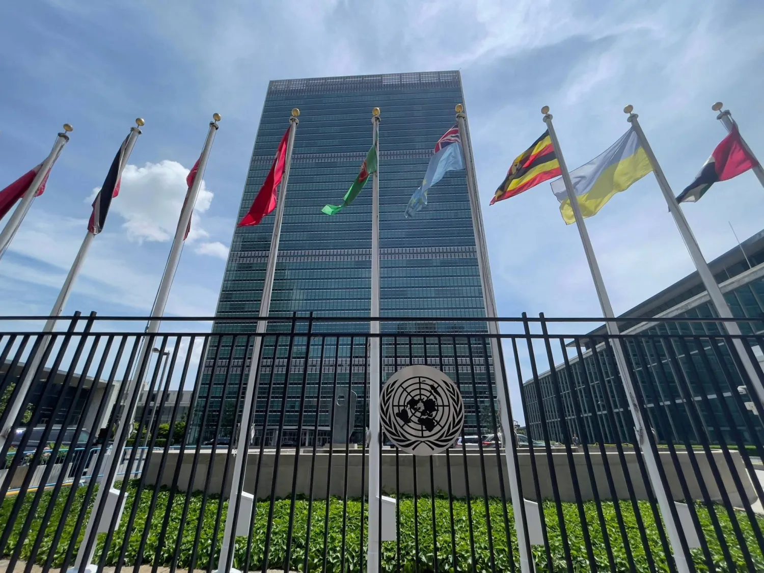 The United Nations headquarters building in New York City, US, June 8, 2021. (AFP)