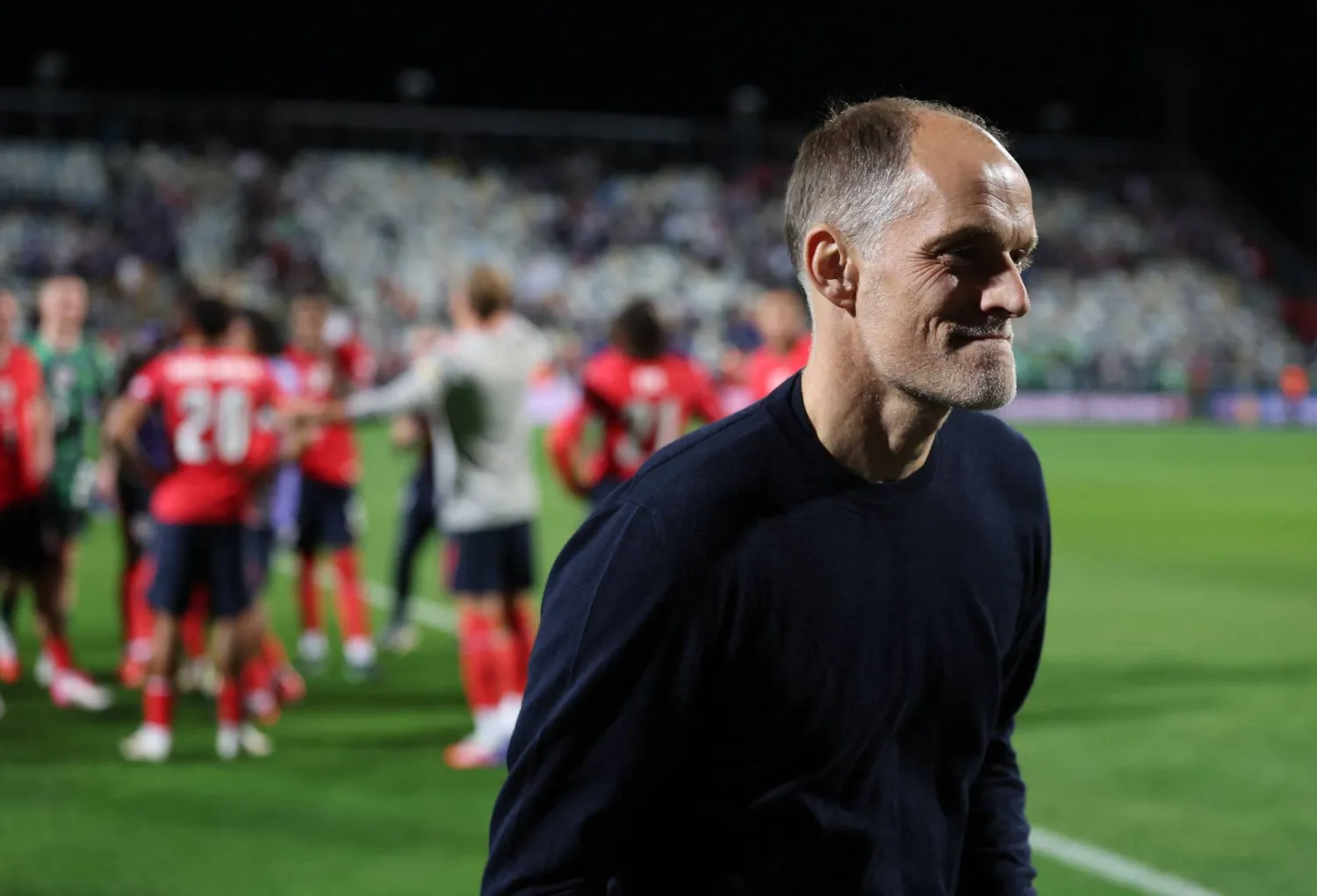 الألماني توماس توخيل مدرب المنتخب الإنجليزي (رويترز)