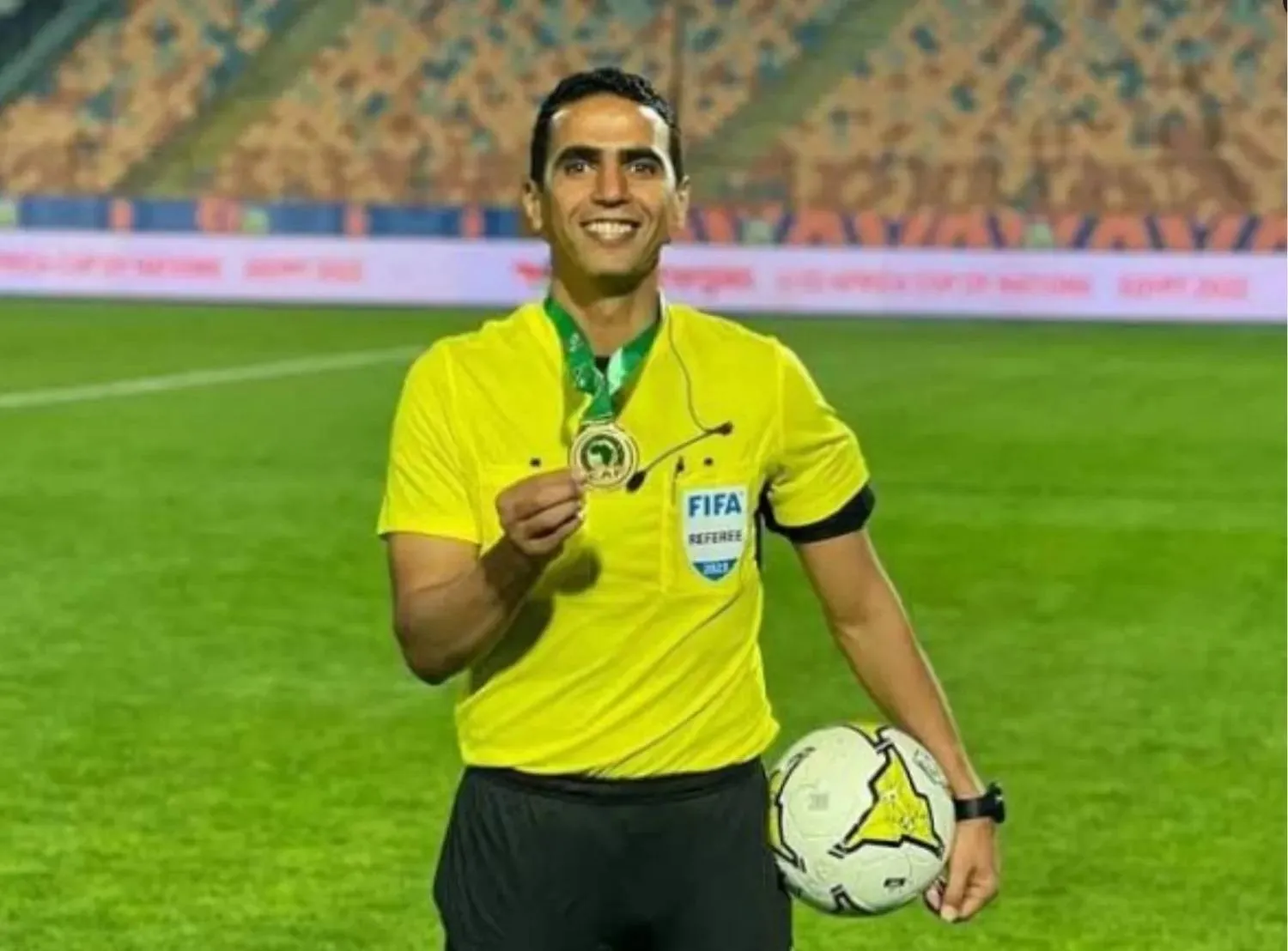 الحَكم المغربي جلال جيد (إكس)