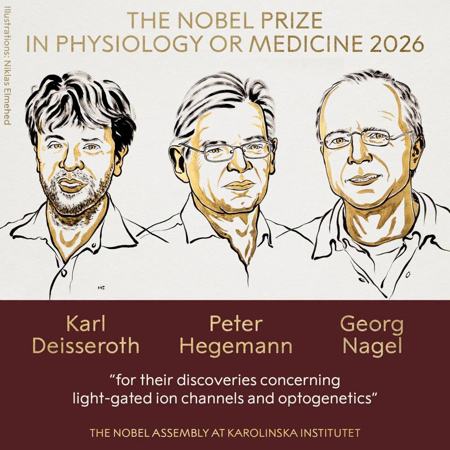 Nobel Medicine Prize Goes to 3 Scientists for Research into Brain Activity