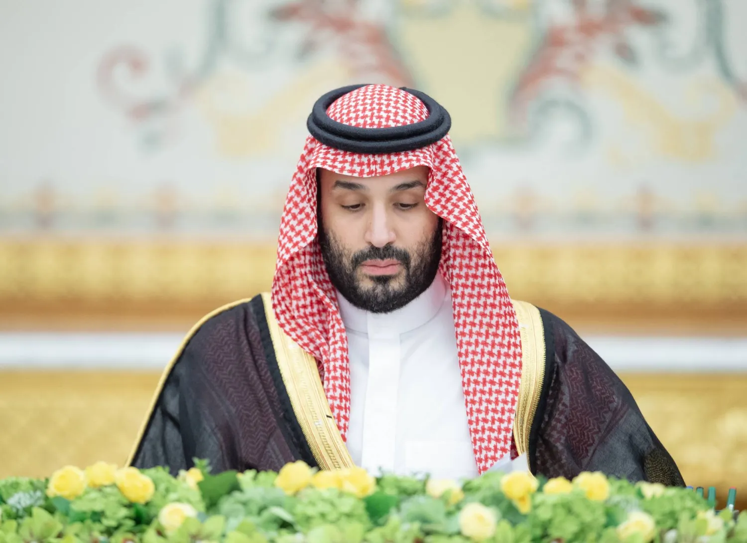الأمير محمد بن سلمان لدى ترؤسه جلسة مجلس الوزراء في الرياض الثلاثاء (واس)