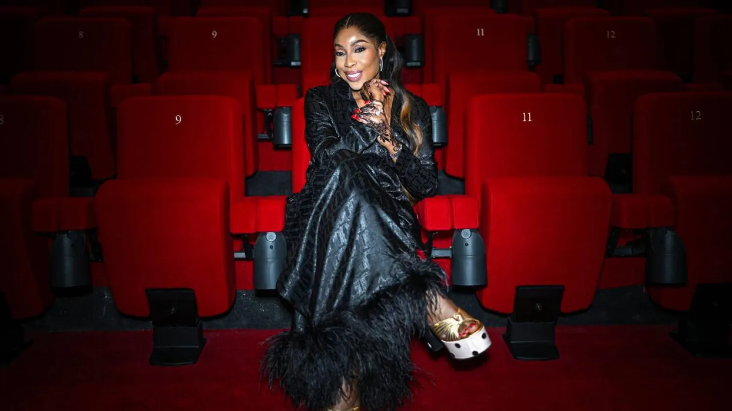 Nigerian film director and media mogul Mo Abudu poses ahead of the opening the UK's first cinema dedicated exclusively to African and black films. Justin TALLIS / AFP
