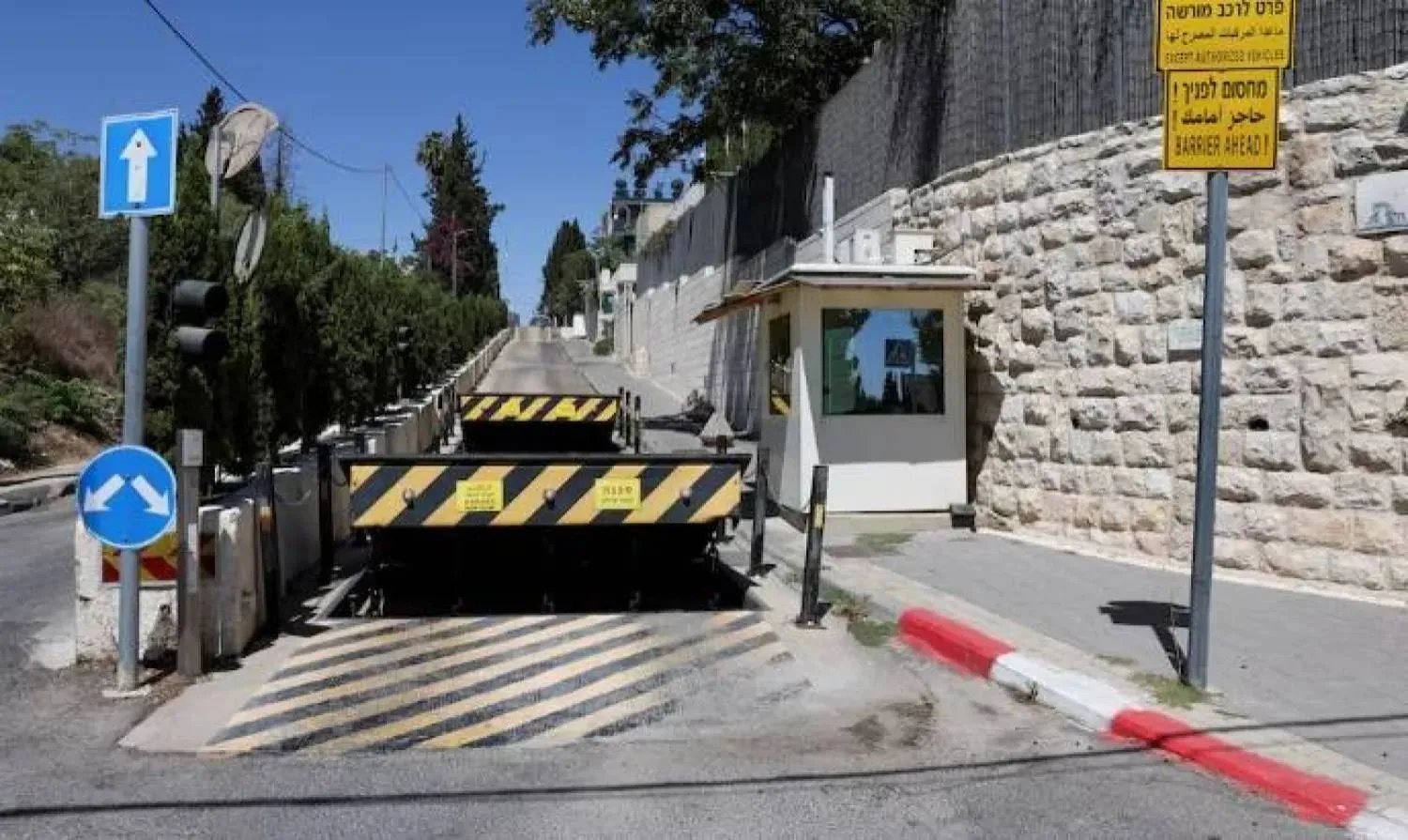 A view of the British Consulate in East Jerusalem, September 9, 2026. REUTERS/Ammar Awad
