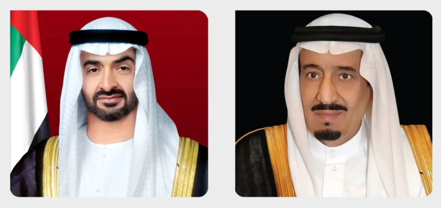 Suudi Arabistan Kralı Selman bin Abdülaziz ve Birleşik Arap Emirlikleri Devlet Başkanı Şeyh Muhammed bin Zayed Al Nahyan (SPA)