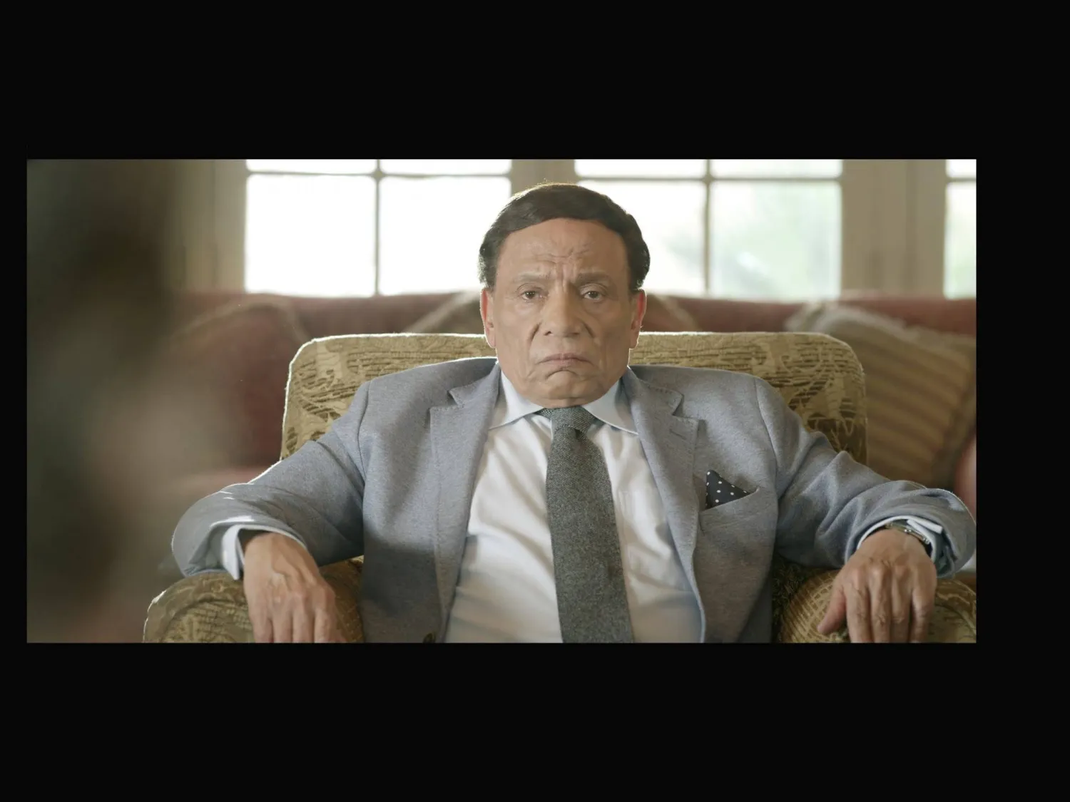 الفنان عادل إمام («فيسبوك» المخرج رامي إمام)