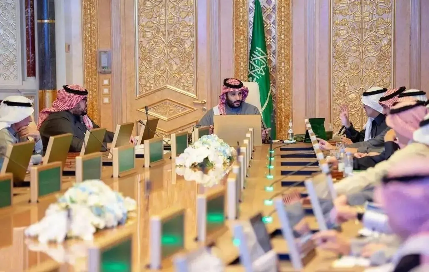 A previous CEDA meeting chaired by the Saudi Crown Prince. SPA