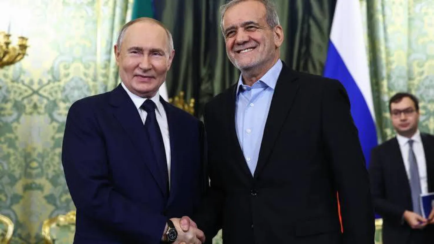 Russia and Iran have significantly deepened military and trade ties. Evgenia Novozhenina / POOL/AFP/File
