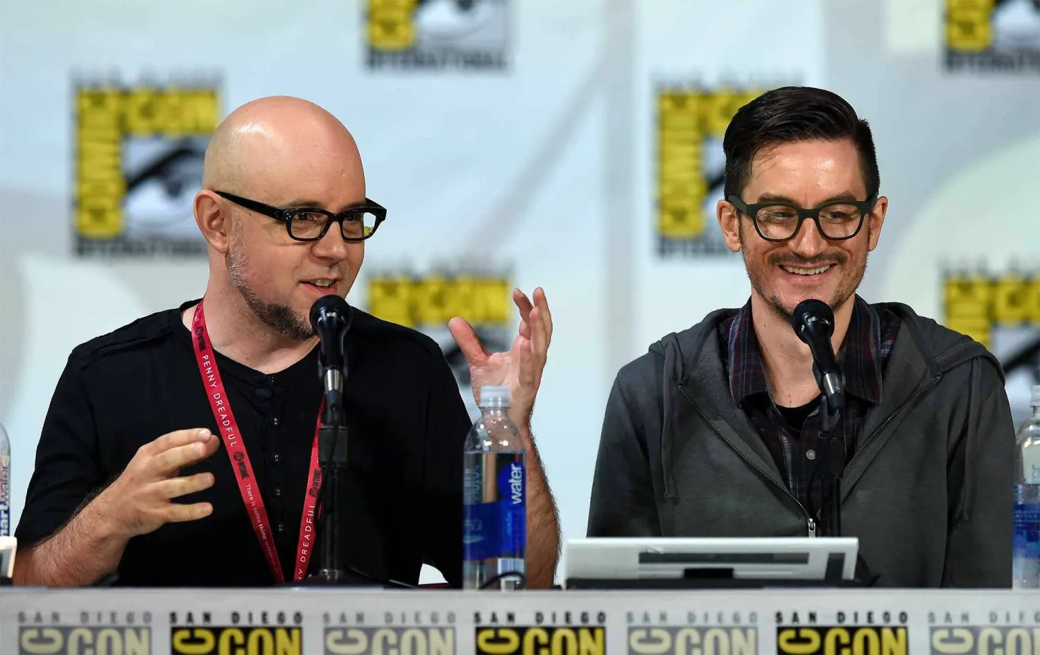 Michael Dante DiMartino and Bryan Konietzko. (Getty Images)
