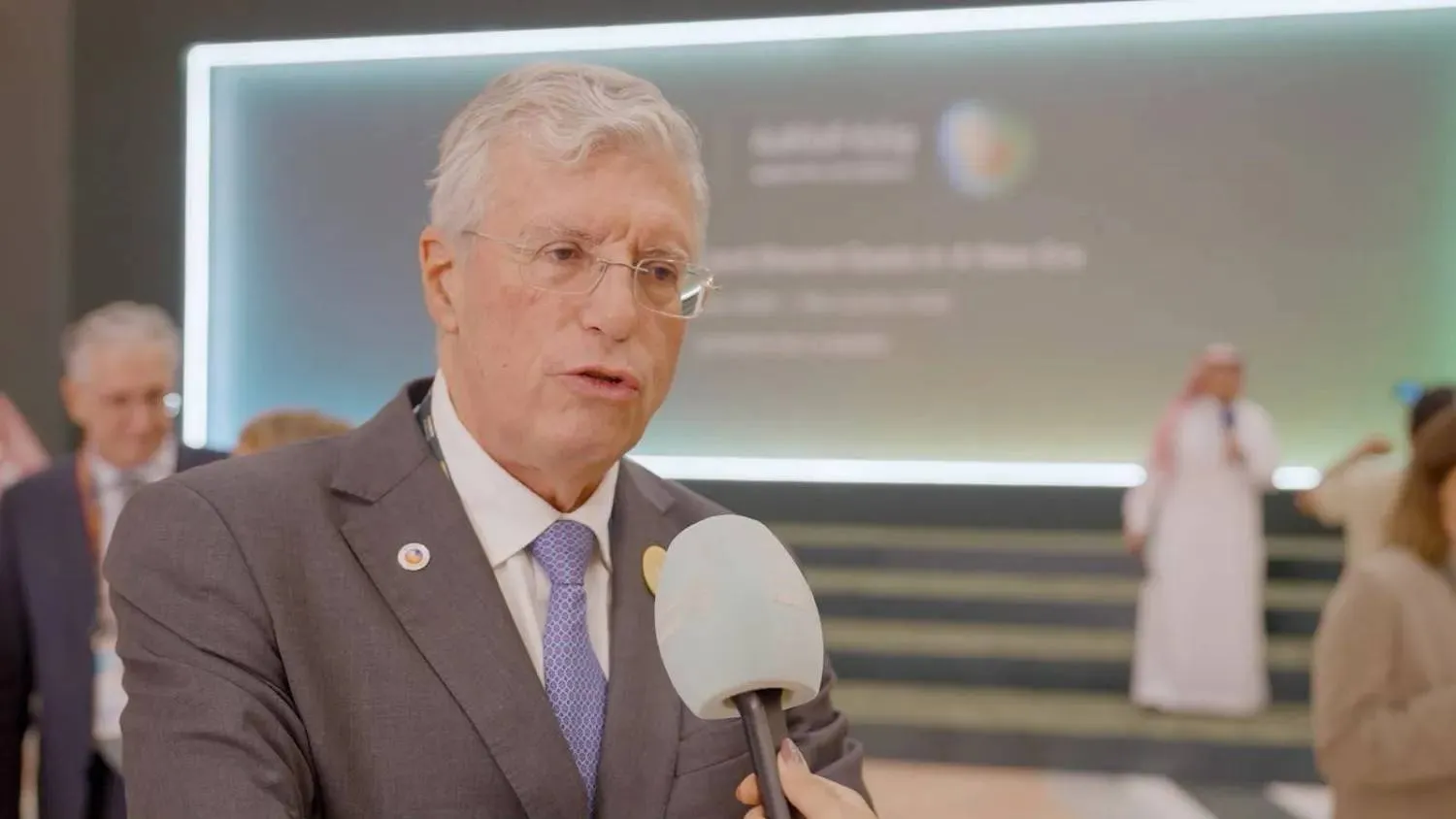 President of WPC Energy Pedro Miras. Turki Al-Agili