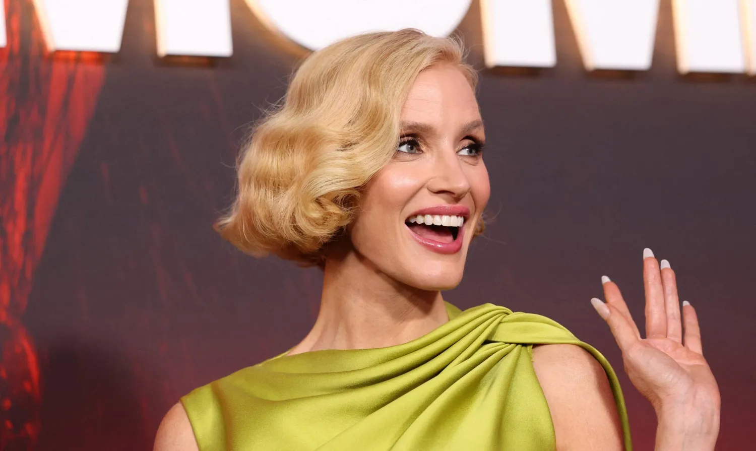  Cast member Jessica Chastain attends a fan screening of the film "Other Mommy" at ​Universal Cinema AMC at CityWalk Hollywood in Universal City, California, US, October 8, 2026. (Reuters)