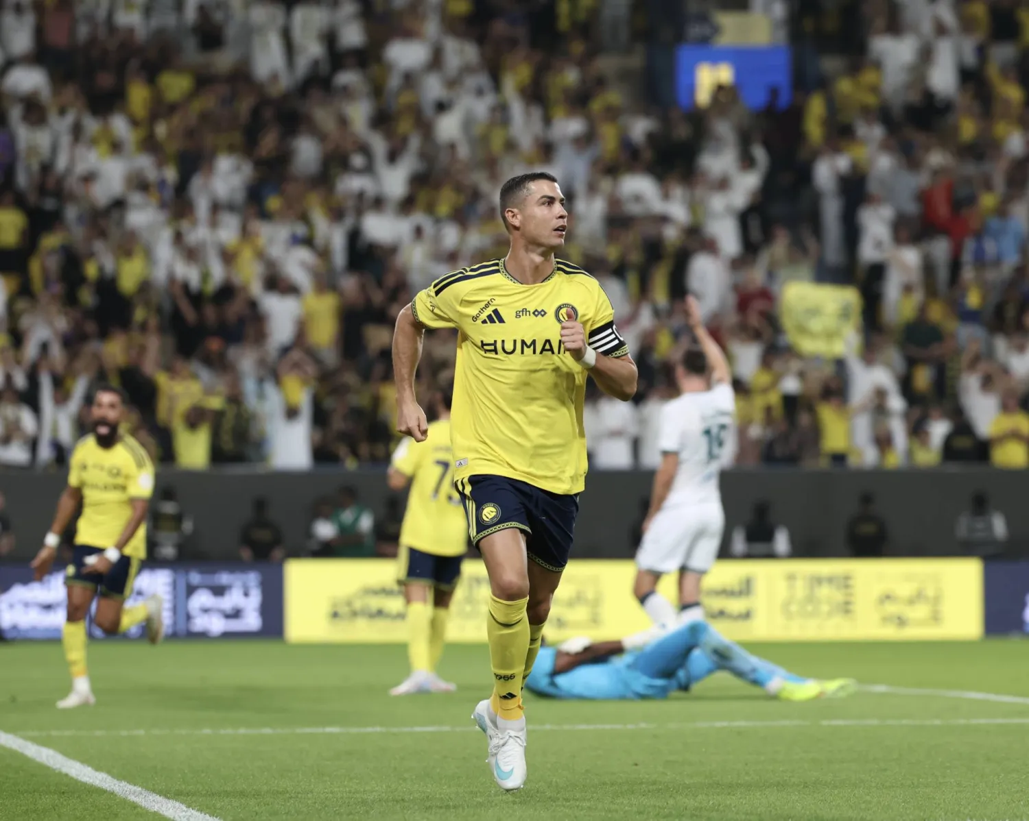 رونالدو لقيادة النصر نحو انتزاع فوزه الآسيوي الأول (تصوير: عبدالعزيز النومان)