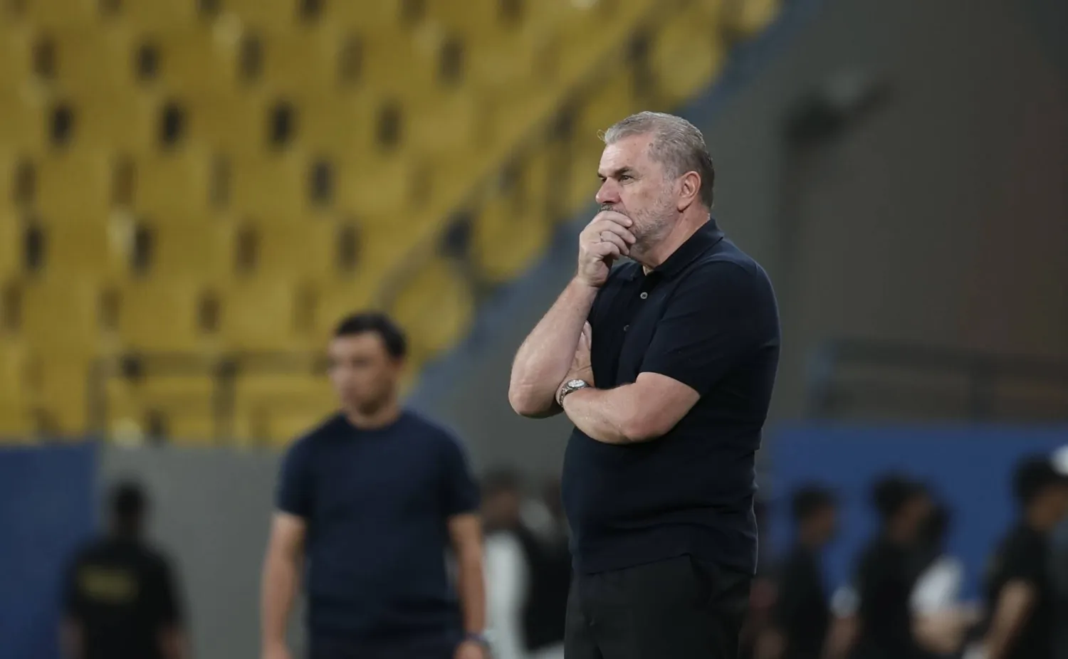 الأسترالي أنجي بوستيكوغلو مدرب فريق النصر (تصوير: عبد العزيز النومان)