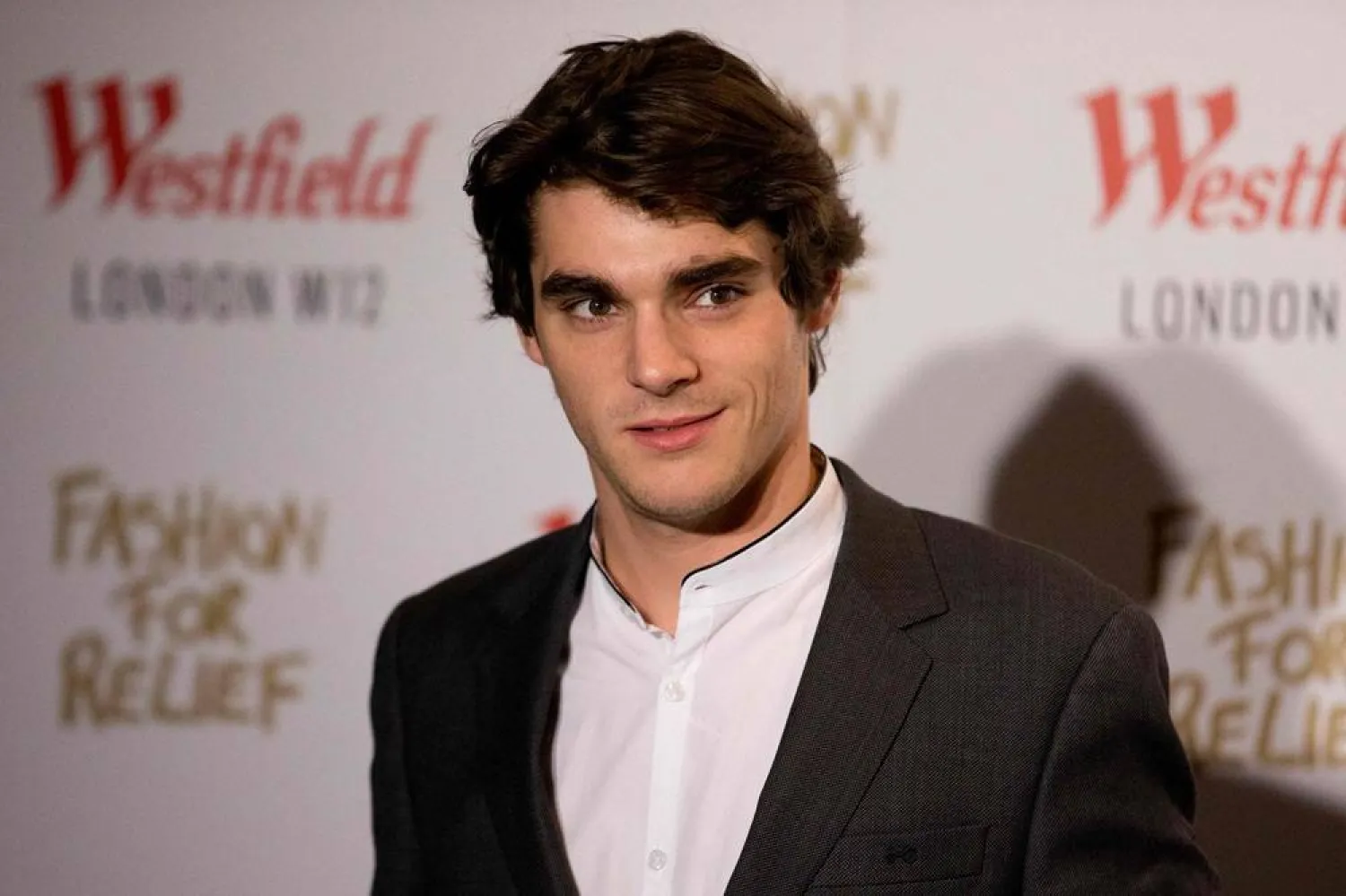 US actor RJ Mitte arrives at the launch of the Fashion For Relief Pop-Up at Westfield in London on November 27, 2014. (AFP)