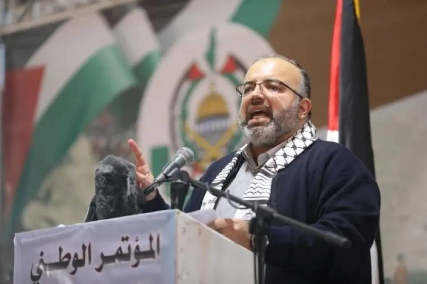 القيادي في «حماس» علي العامودي (المركز الفلسطيني للإعلام التابع لـ«حماس»)