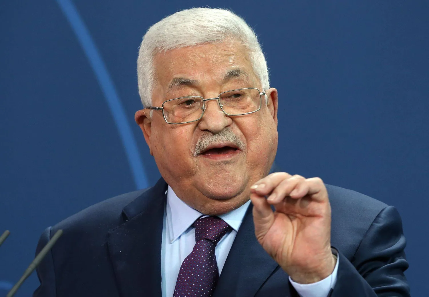 الرئيس الفلسطيني محمود عباس (د.ب.أ)