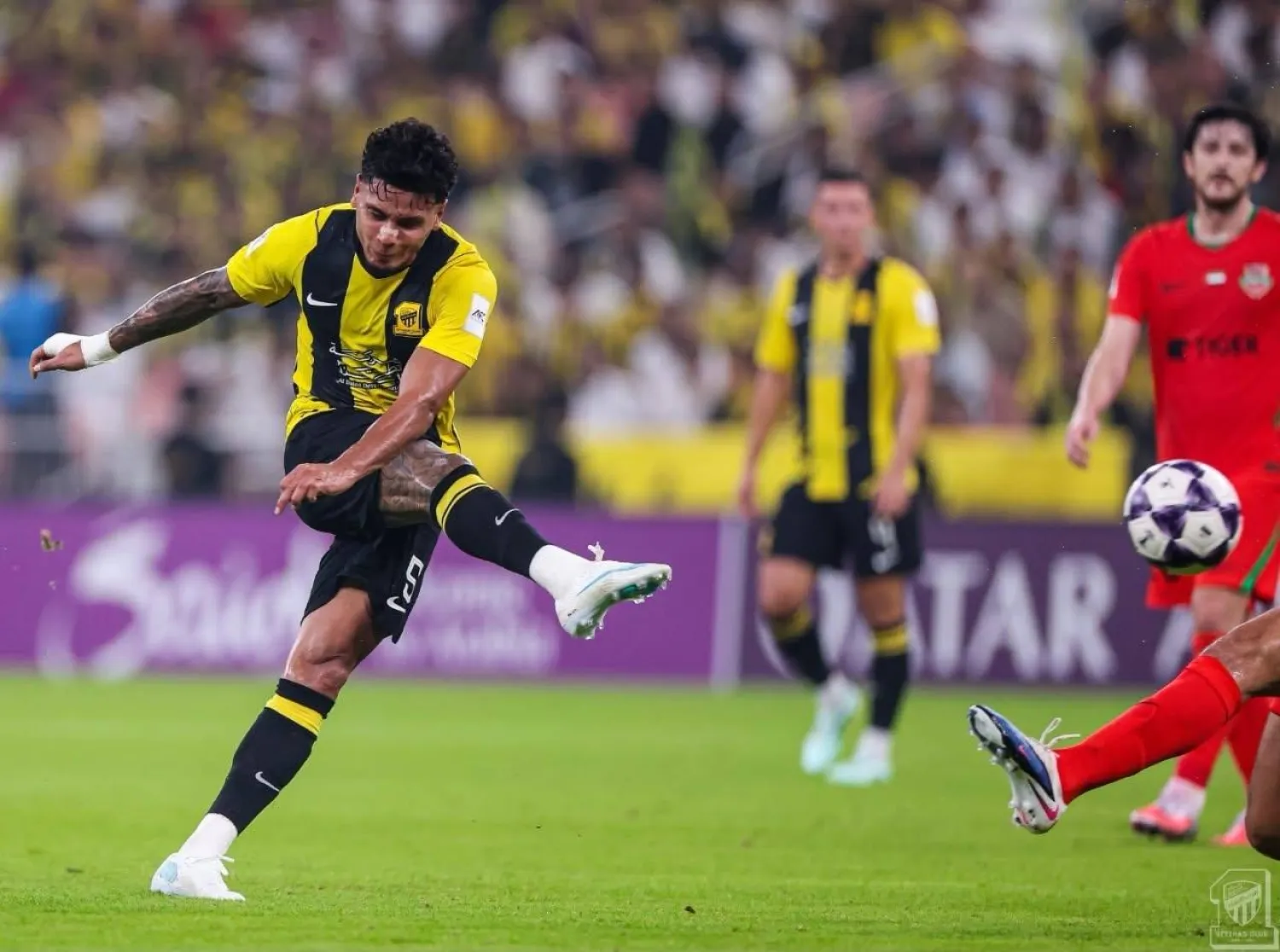 الكولومبي ريتشارد ريوس سجّل هدف الاتحاد الوحيد (نادي الاتحاد)