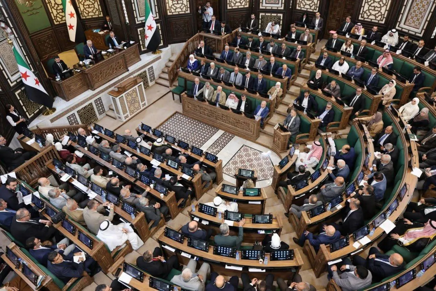 جلسة لمجلس الشعب السوري (أرشيفية - حسابه على «فيسبوك»)