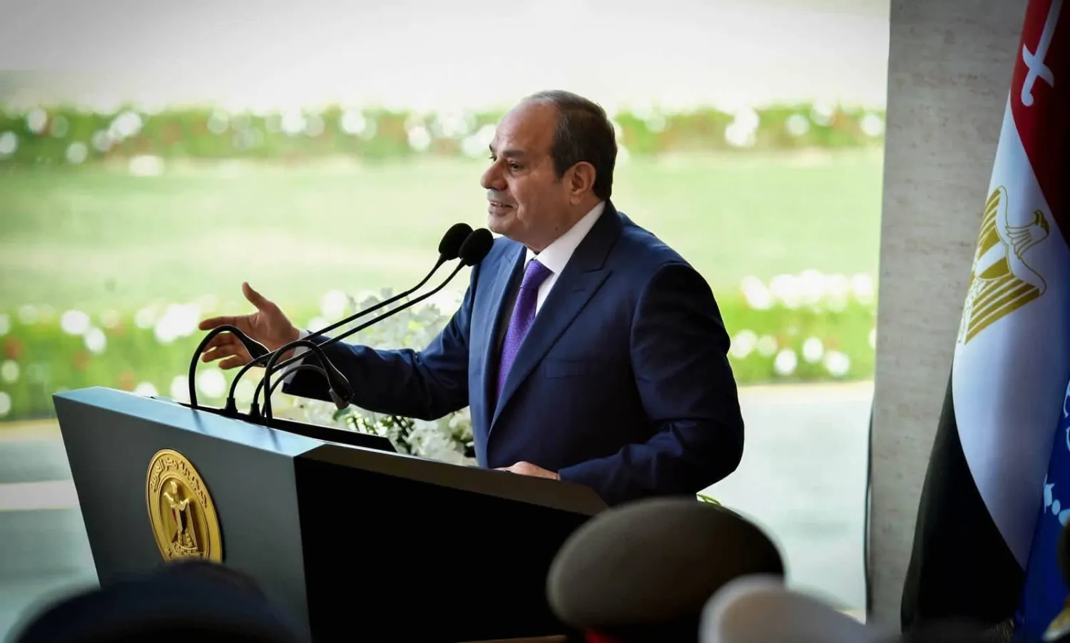 الرئيس المصري عبد الفتاح السيسي (الرئاسة المصرية)