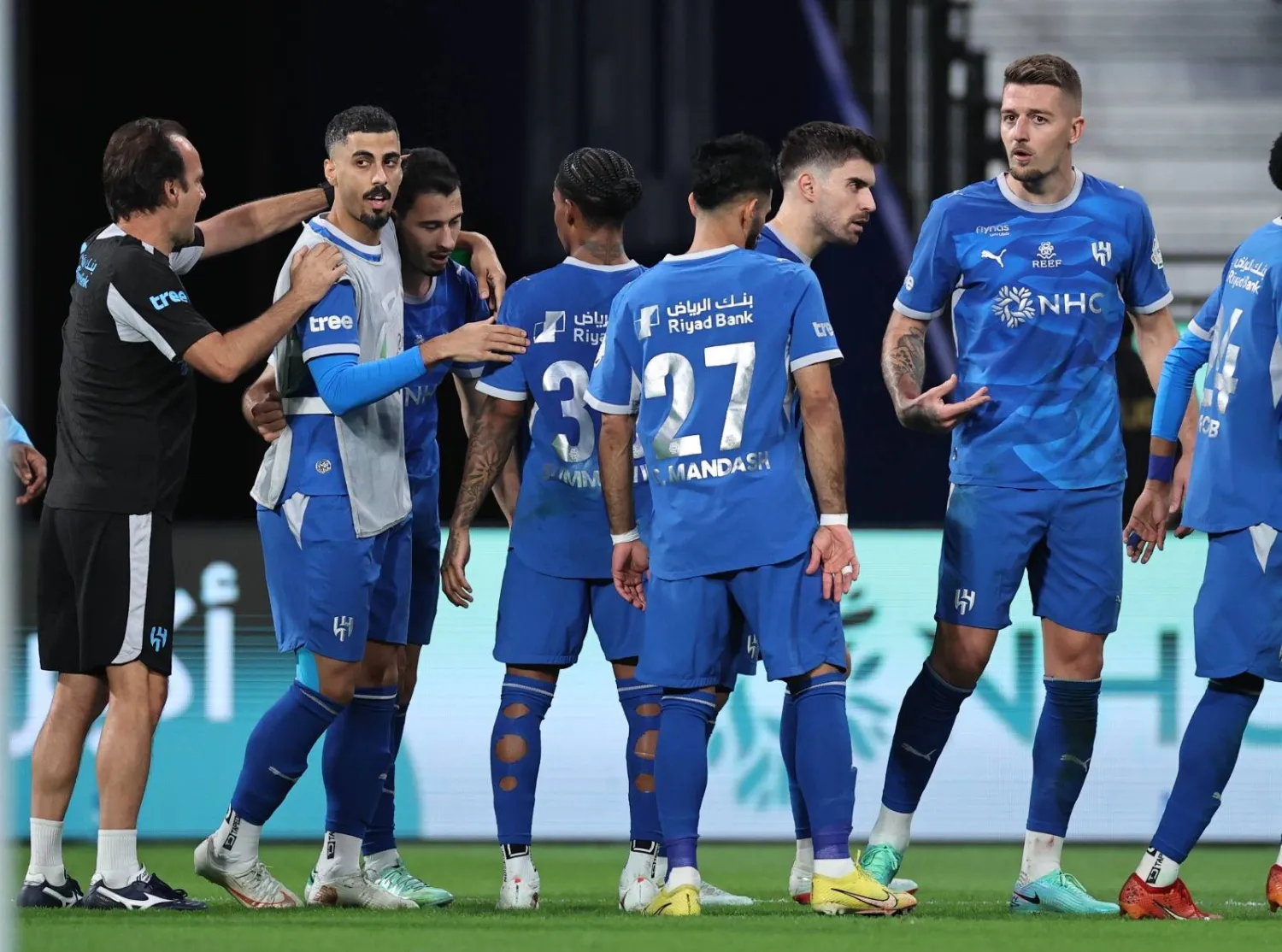 الهلال يعزز موقعه في صدارة الترتيب رافعاً رصيده إلى 24 نقطة (تصوير: سعد العنزي)