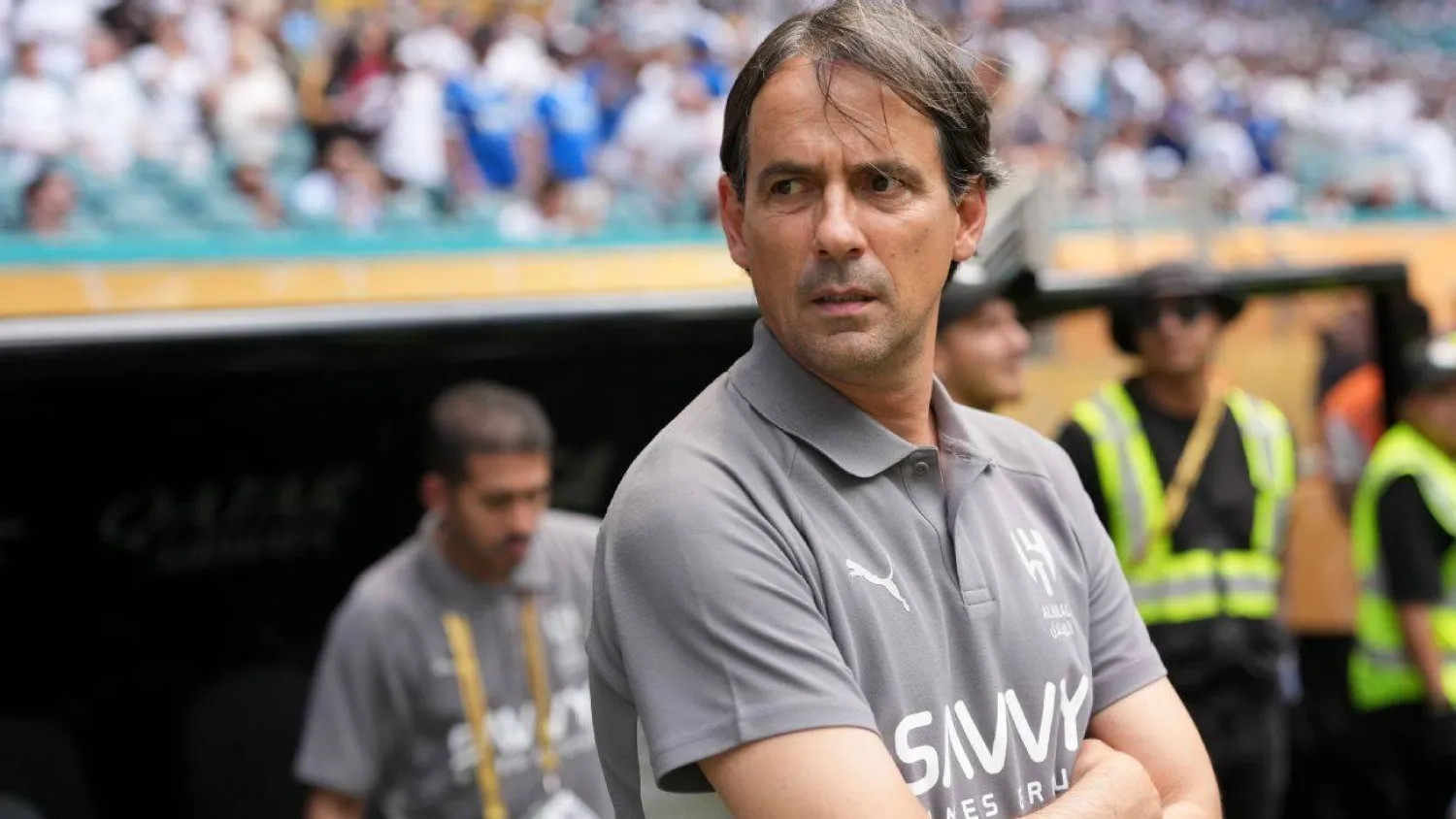  الإيطالي سيموني إنزاغي مدرب الهلال السعودي (رويترز)