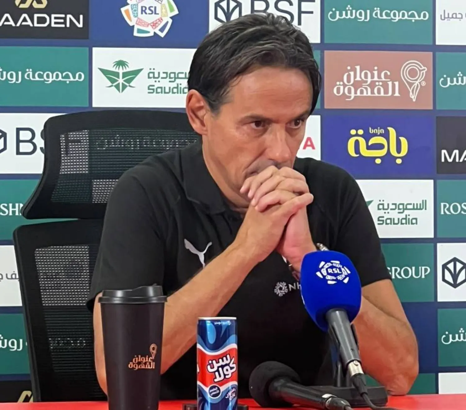 الإيطالي سيموني إنزاغي مدرب الهلال (الشرق الأوسط)
