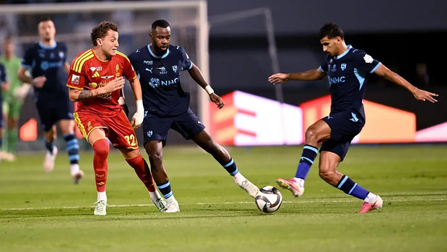 Gabriel Martinelli opened the scoring for Al-Hilal in the 21st minute - SPA