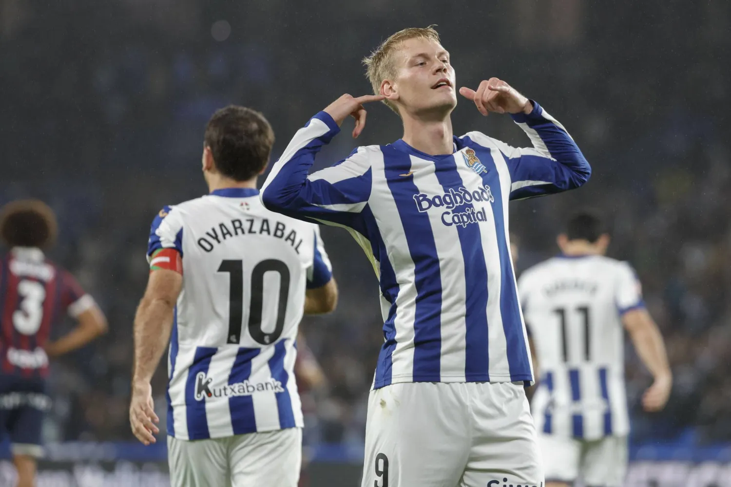 ريال سوسيداد يواصل صحوته بالفوز على ليفانتي في لا ليغا 🔵⚪