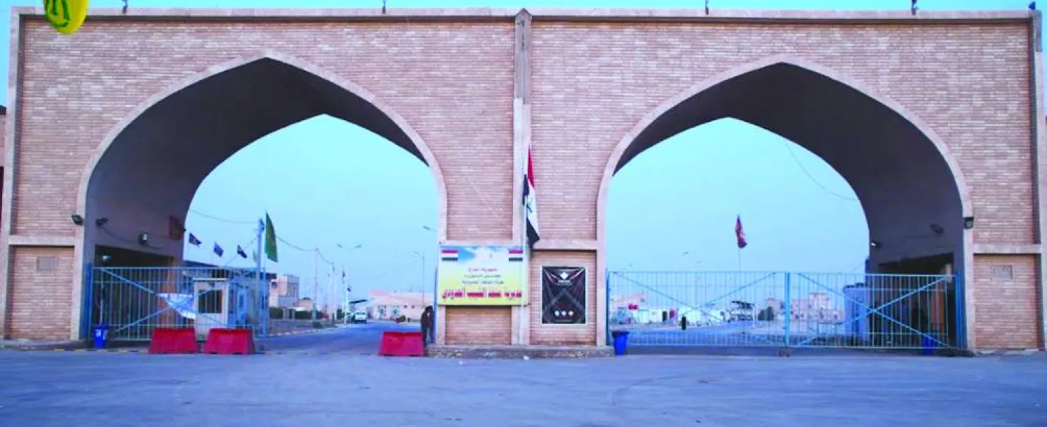 
صورة متداولة على المنصات الاجتماعية لمنفذ «الشيب» العراقي على الحدود مع إيران