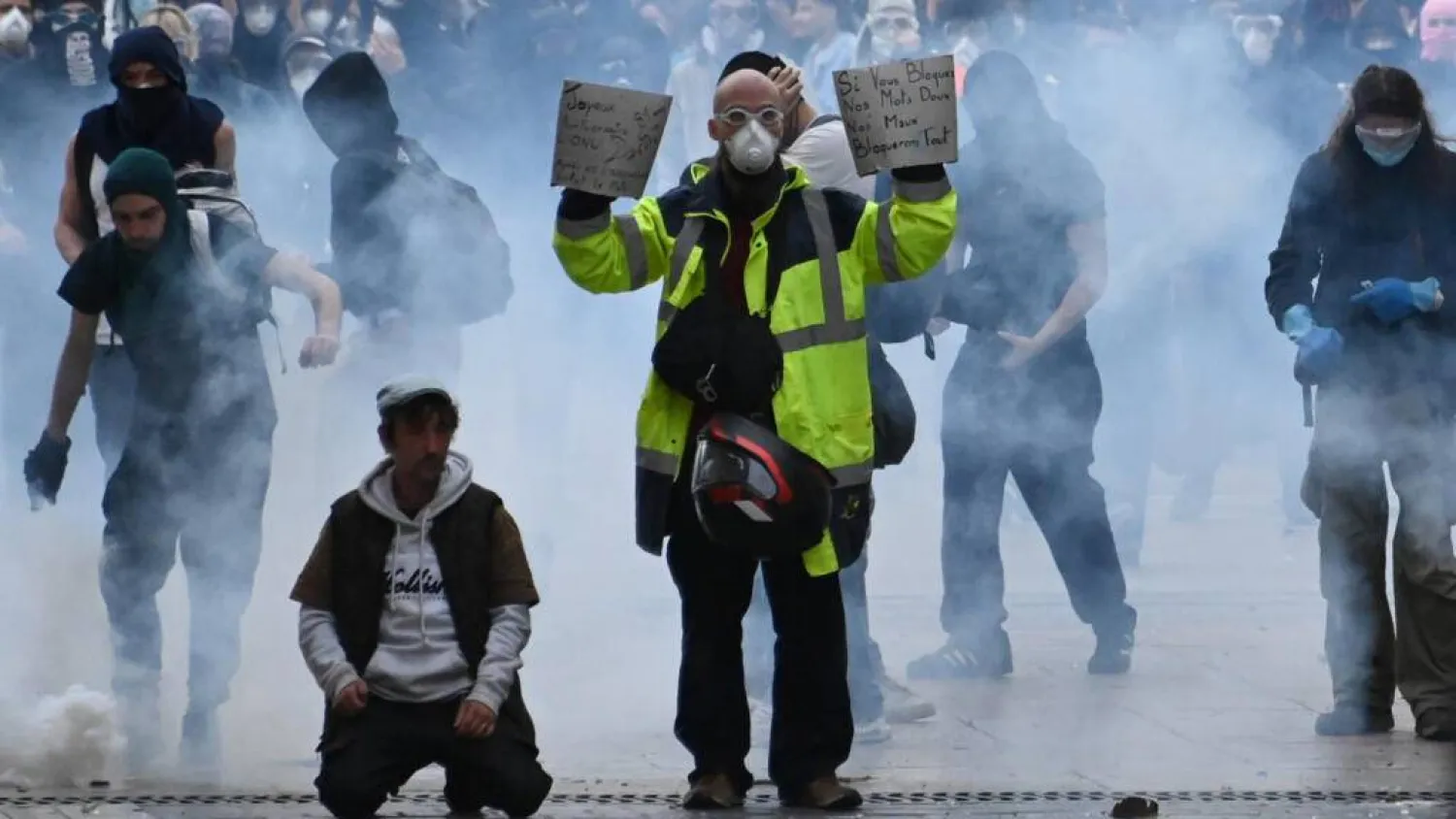 Interior Minister Laurent Nunez said the outcome of Saturday's protests was more 'positive' than a week ago. Sylvain THOMAS / AFP
