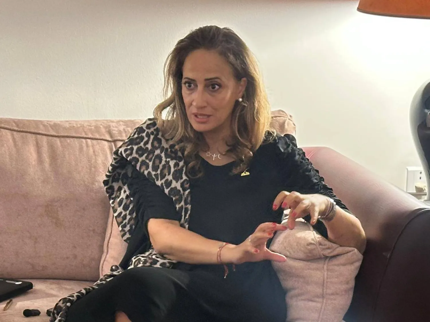 French lawmaker Amélia Lakrafi speaks to Asharq Al-Awsat (Asharq Al-Awsat)