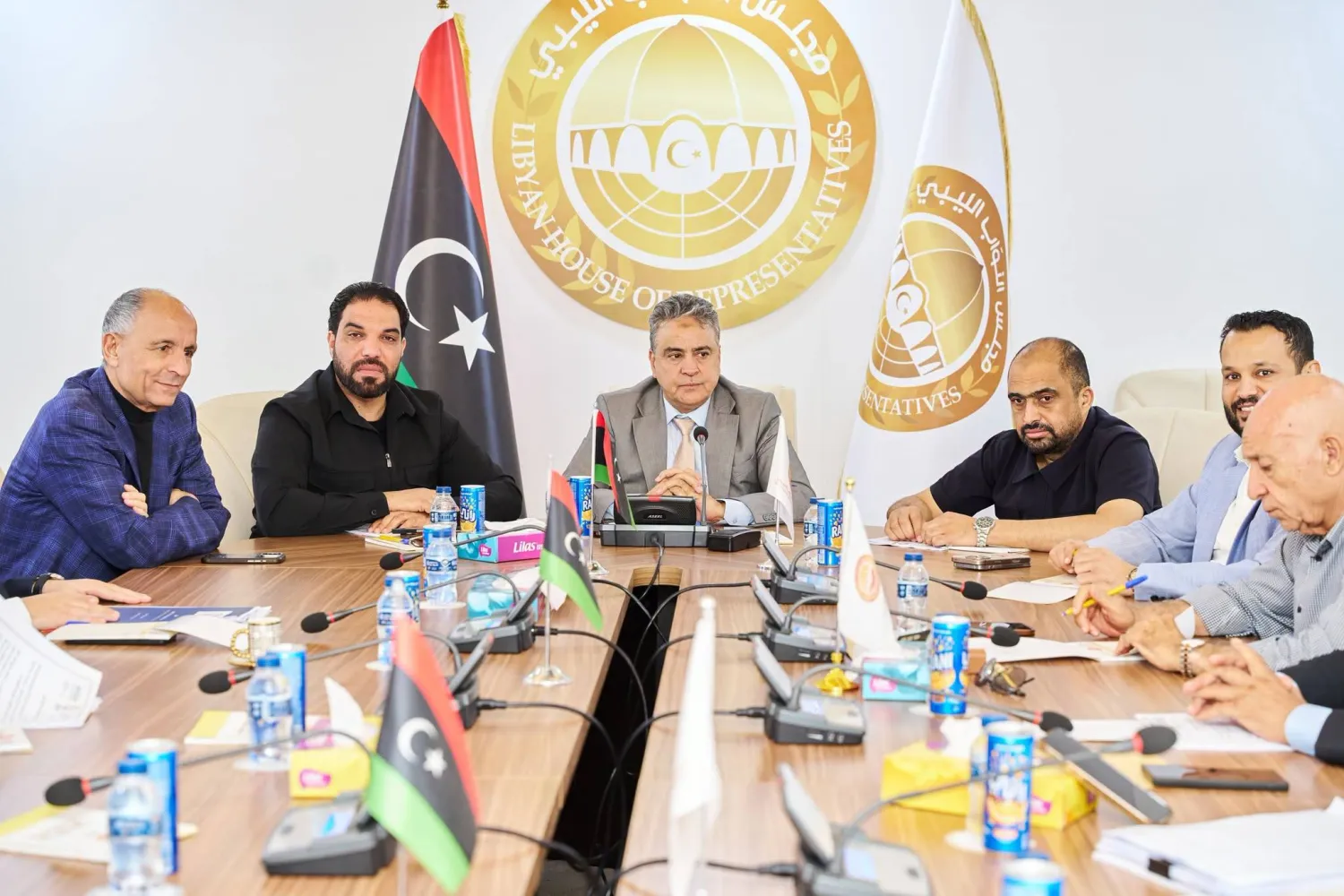 اجتماع رئيسي «الرقابة الإدارية» و«اللجنة المالية» بمجلس النواب أمس الاثنين (هيئة الرقابة الإدارية)