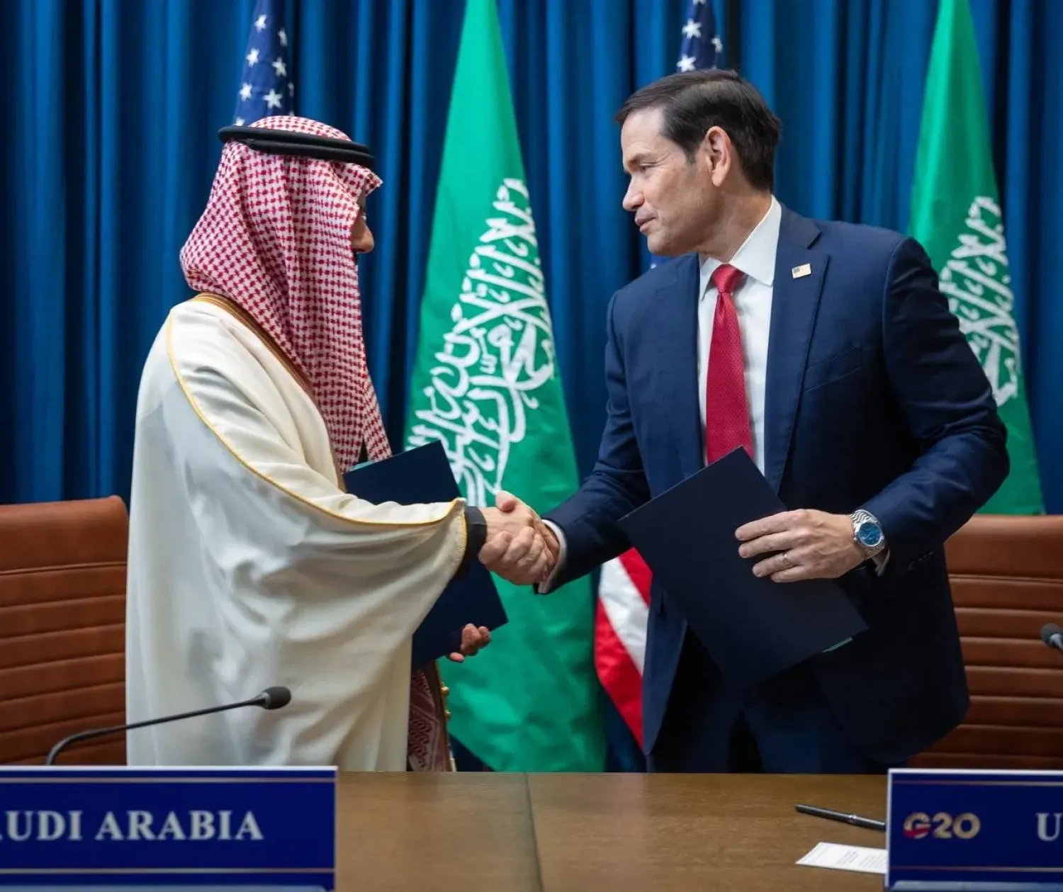 Bin Ferhan ve Rubio, ABD’nin “Expo 2030 Riyad”a katılım anlaşmasını imzaladı